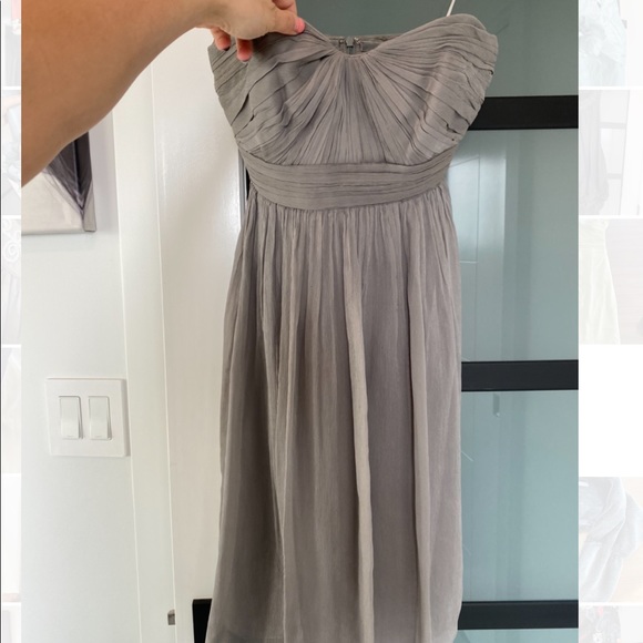 Strapless short bridesmaid dress. - Picture 2 of 8